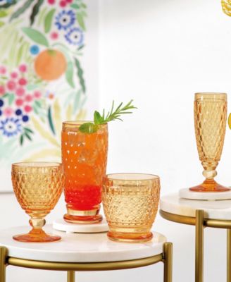 Boston Double Old Fashioned Glasses, Set of 4