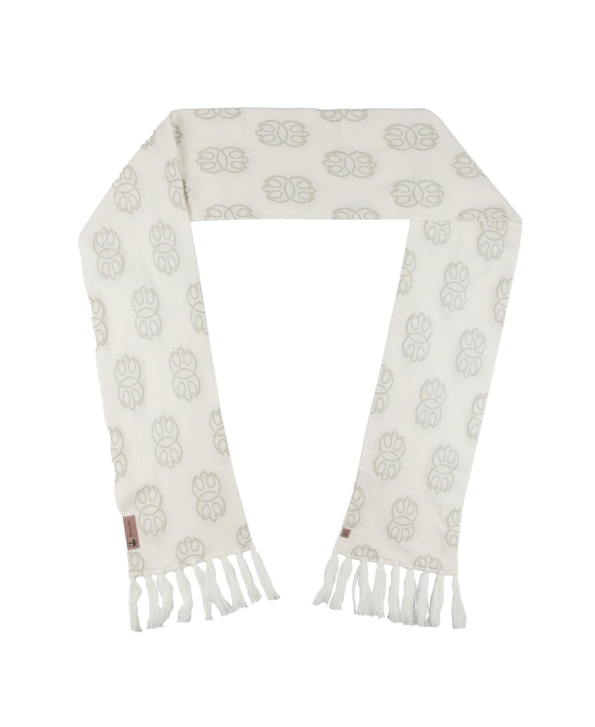 Heroes & Villains Princess Leia White Star Wars Scarf Cuffed Knit Hat With Pom Set In White