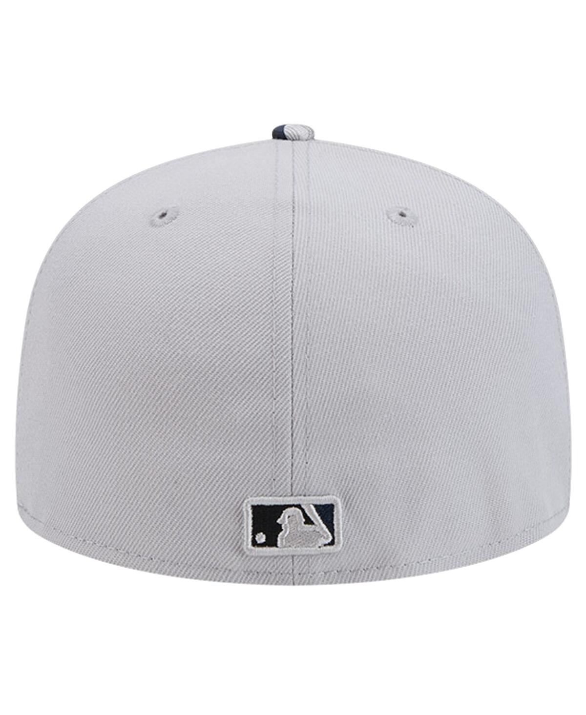 New Era Men'sNew York Yankees Active Team Camo 59FIFTY Fitted Hat - Gray