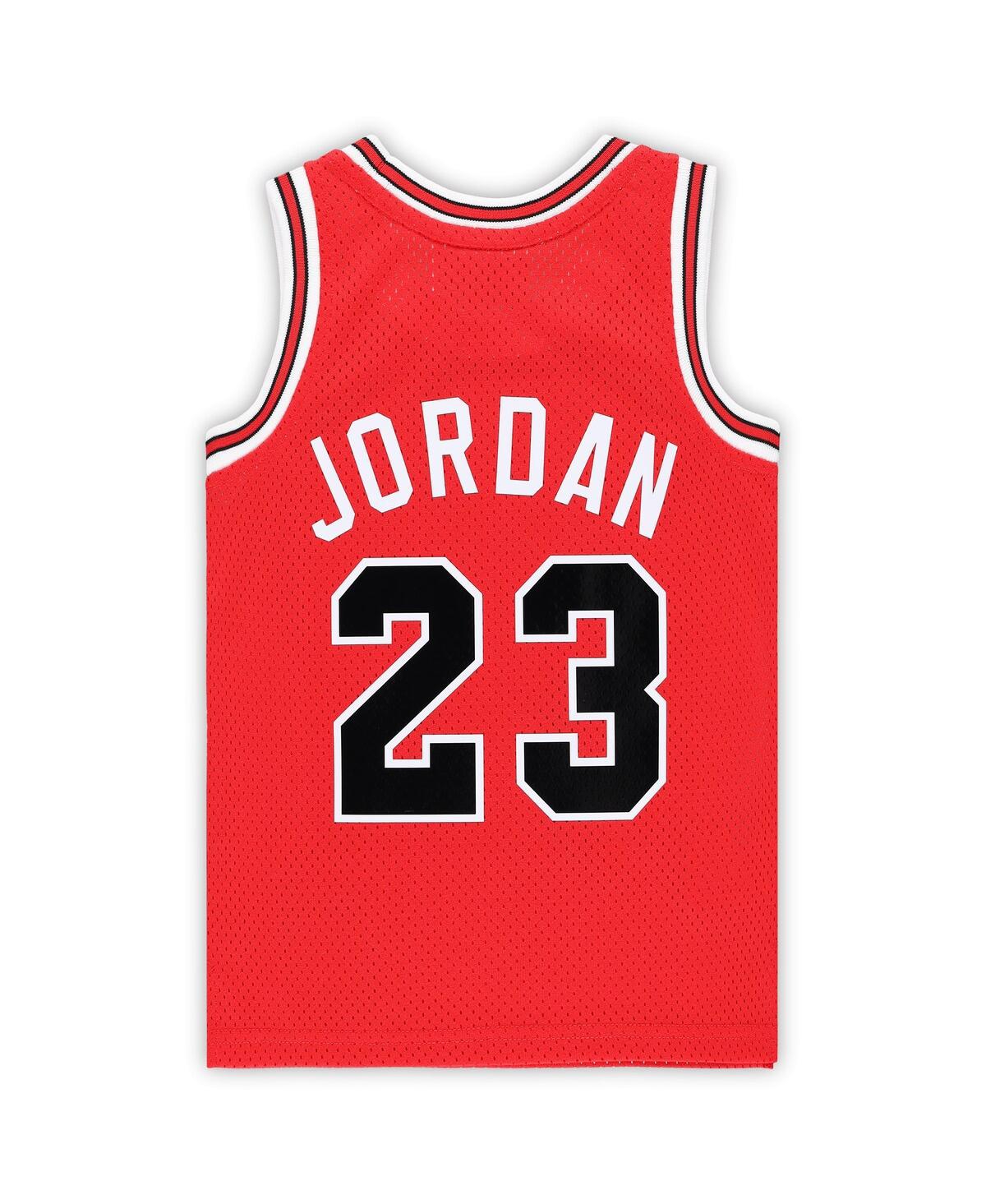 Mitchell & Ness Toddler Michael JordanChicago Bulls Hardwood Classics 1984/85 Authentic Swingman Jersey - Red