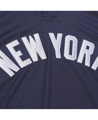 Men's Derek Jeter Navy New York Yankees Cooperstown Collection Batting Practice Jersey