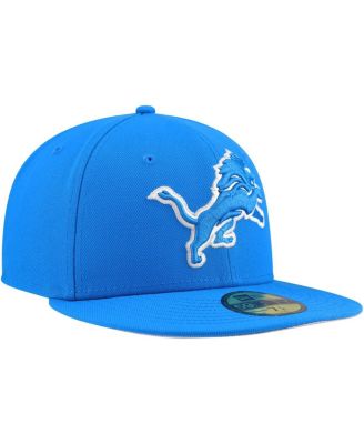 Men's Blue Detroit Lions Team Basic 59FIFTY Fitted Hat