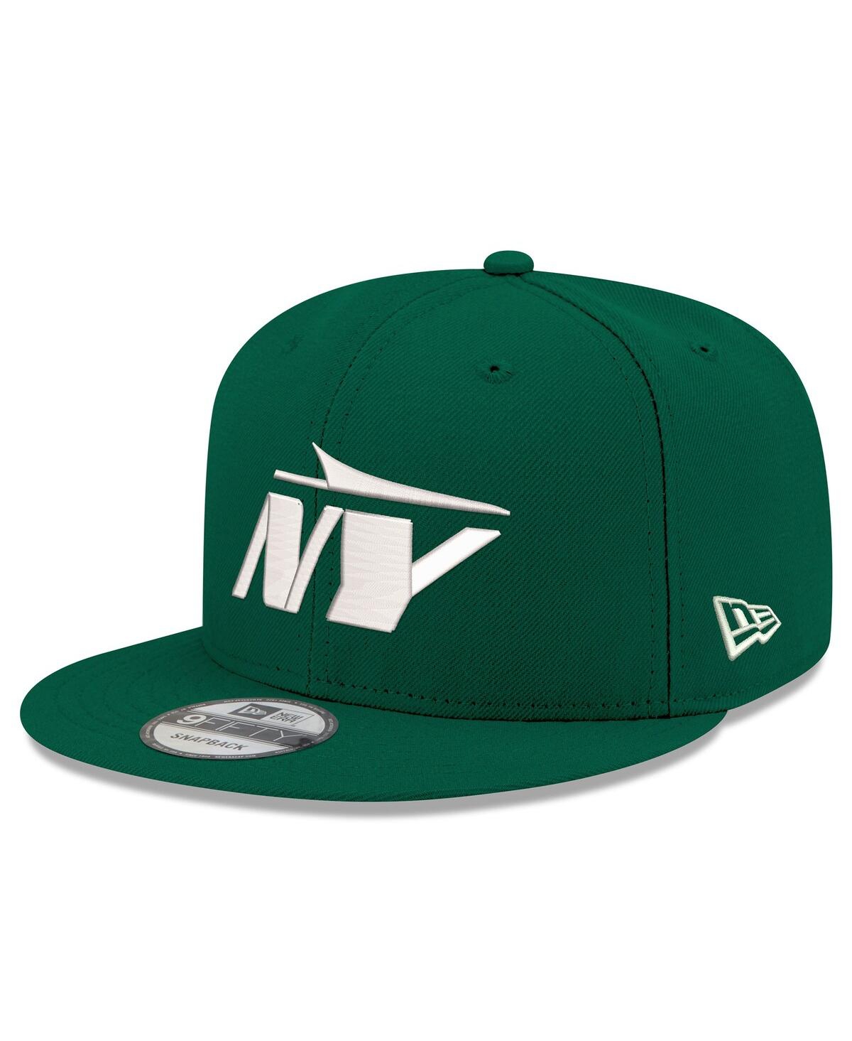 New Era Men's Green New York Jets Standard 9fifty Snapback Hat In Green