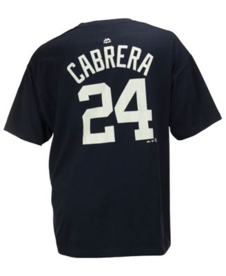 Majestic - Men's Big and Tall Miguel Cabrera Detroit Tigers T-Shirt