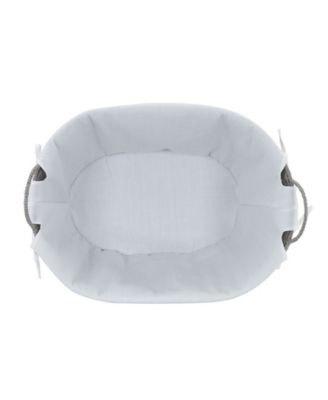 Woven Laundry Basket with Handles and Liner, Basket