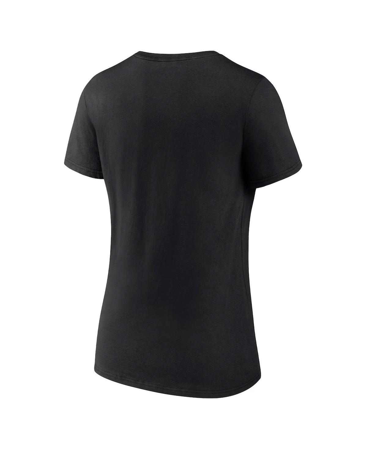 Fanatics Women's Max Verstappen2023 F1 World Drivers' Champion Flag V-Neck T-Shirt - Black