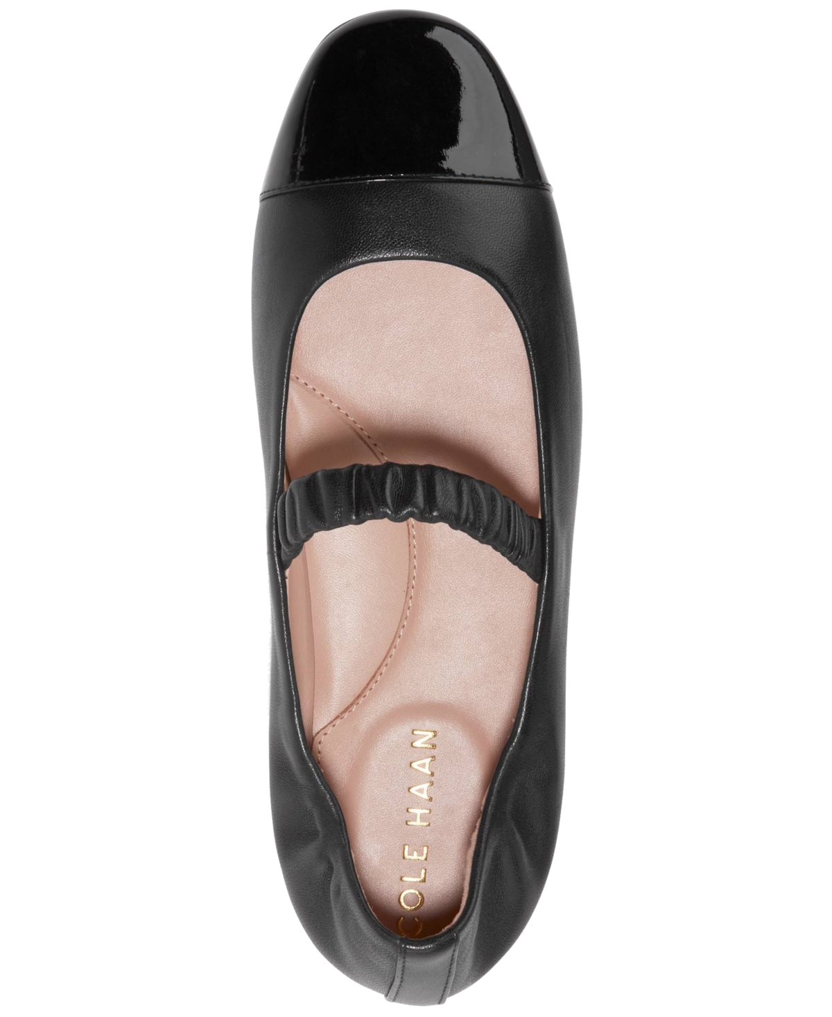 Cole Haan Women's Yvette Slip-On Ballet Flats - Black Patent Leather