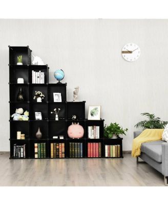 DIY 30 Cube Portable Closet Clothes Wardrobe Cabinet