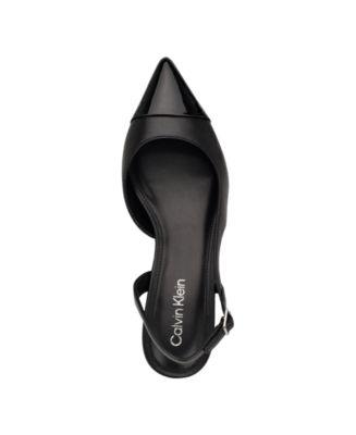 Women's Dasta Kitten Heel Slingback Pumps