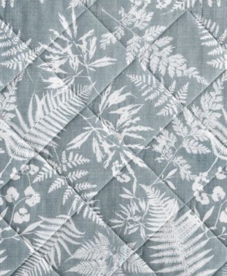 CLOSEOUT! Fern Garden Reversible 2 Piece Quilt Set, Twin