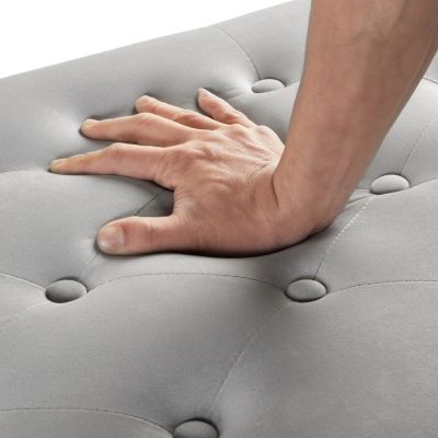 Streamdale Upholstered Storage Bench with Armrest