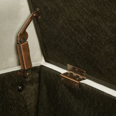 Streamdale Upholstered Storage Bench with Armrest