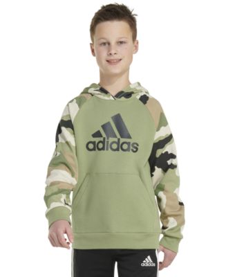 adidas Big Boys Camo Colorblocked Pullover Hoodie Macy s