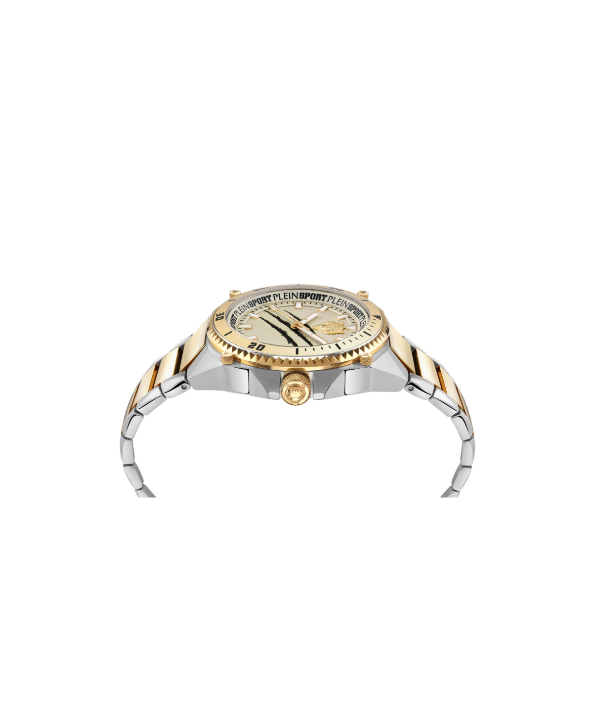 Plein Sport Men's Thunder Force Three Hand QuartzStainless Steel 47MM - Two Tone