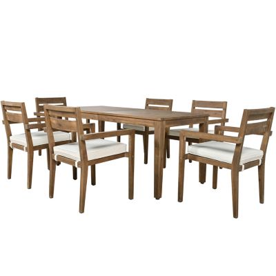 Streamdale Acacia Wood Outdoor Dining Set