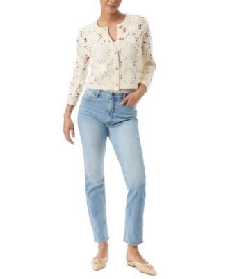 ☆Sam Edelman☆RAMONA CROCHET BLAZER Sam Edelman Women's Ramona Cotton Open-Knit Jacket - Macy's