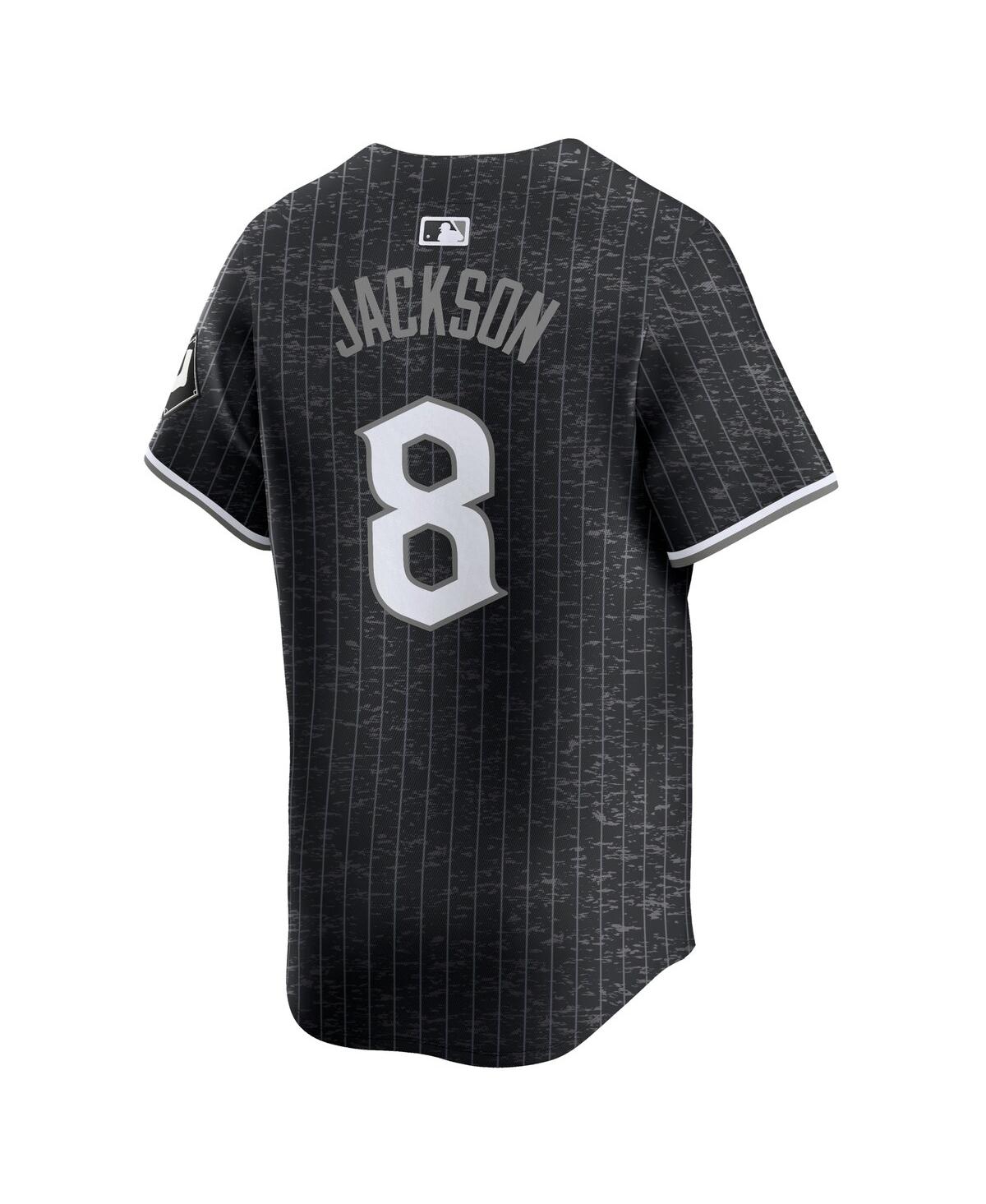 Nike Men's Bo JacksonChicago White Sox City Connect Retired Player Jersey - Black