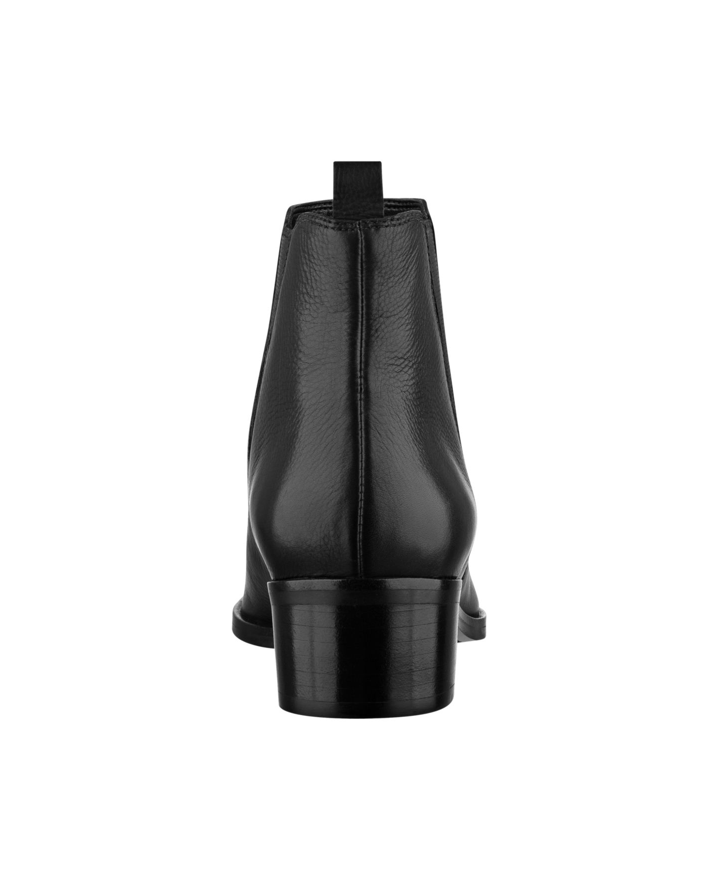 Женские ботинки Marc Fisher LTD Yale Pointed Toe Chelsea Booties, цвет: Чёрный кожаный — фото 3