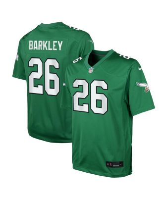 Philadelphia Eagles Saquon Barkley Jersey Youth Kids Boys Kelly Green Legacy