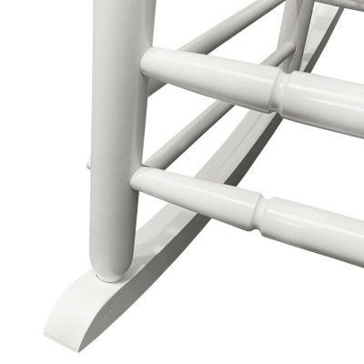 Streamdale Balcony Porch Adult Rocking Chair - White