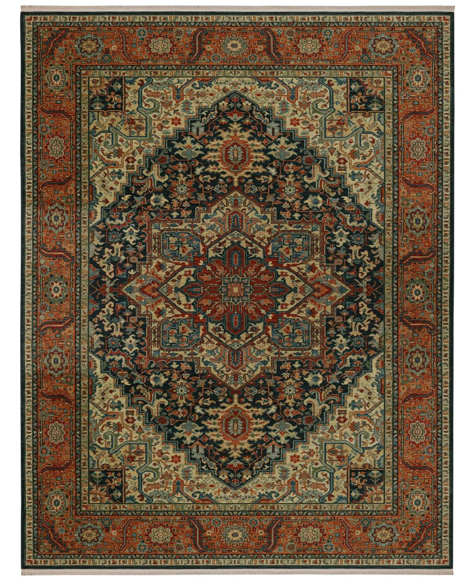 Karastan Sovereign Maharajah Navy 43 x 6 Area Rug   Rugs