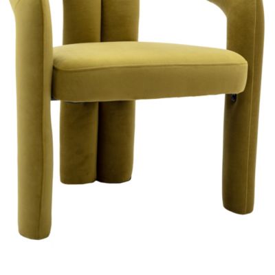 Streamdale Modern Fabric Upholstered Dining Chairs (Set of 2)