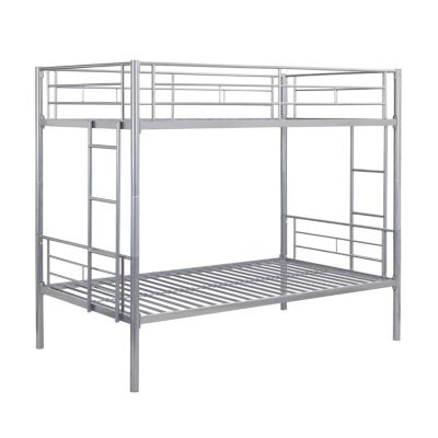 Metal Bunk Bed Silver
