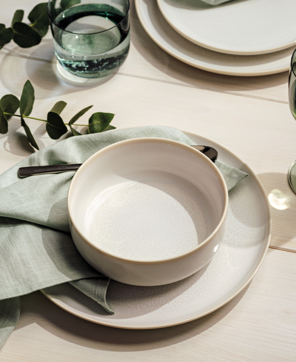 Villeroy & Boch Crafted Cotton Porcelain Rice Bowl In White