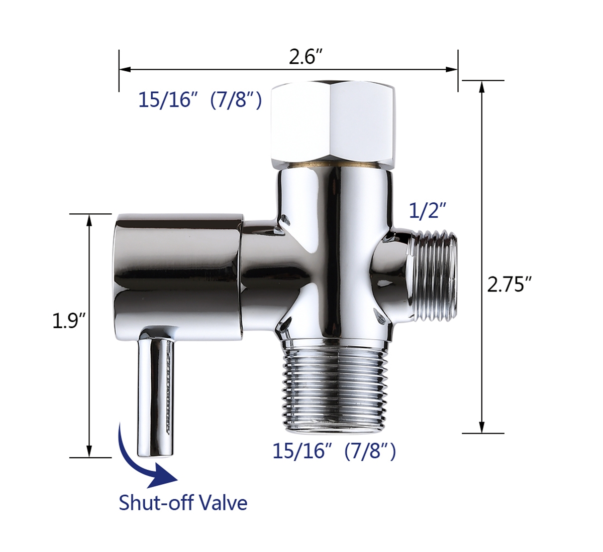Streamdale Furniture Handheld Bidet Sprayer Kit - Easy Install