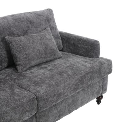 Chic Chenille Loveseat Couch