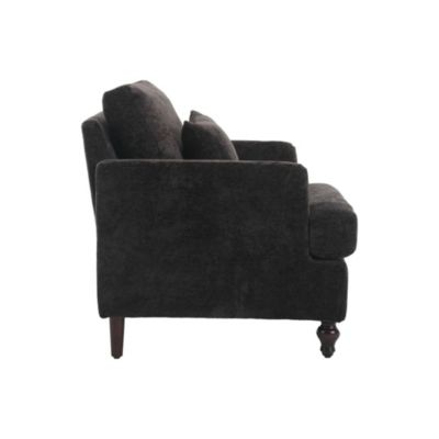 Wood Frame Armchair, Modern Accent Chair Lounge Chair For Living Room
