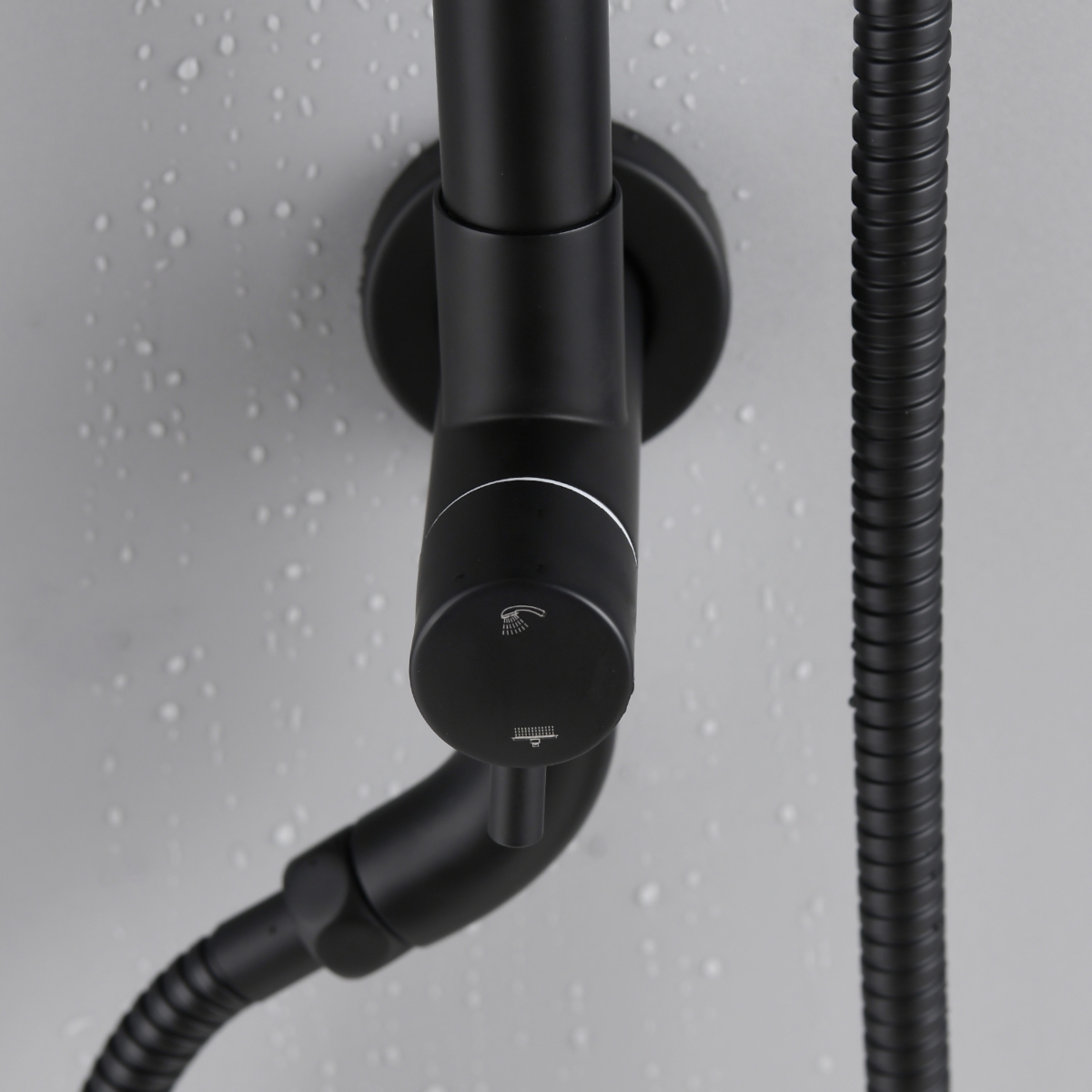 Streamdale Furniture Shower Head With Handheld Shower System With 8
