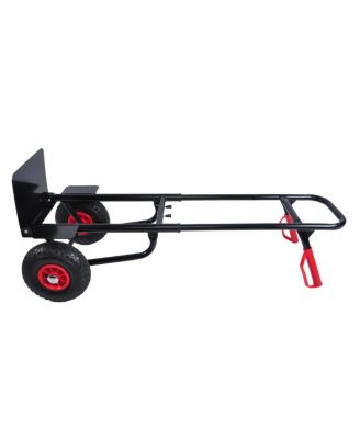 Streamdale 330 Lb Steel Trolley with Double Handles and Rubber Wheels