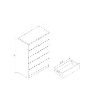 Streamdale Utility Cabinet Mahogany