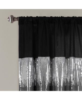Night Sky Window Curtain Panel