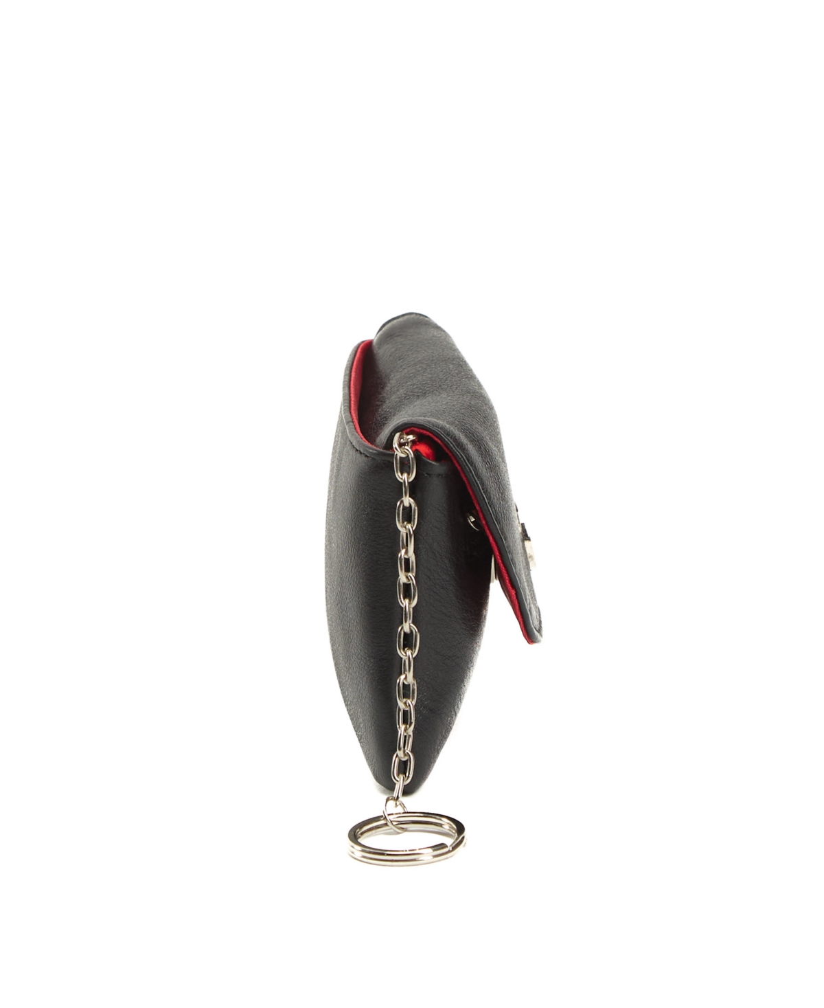 Manhattan Portage Leather Cedar Coin Pouch In Black