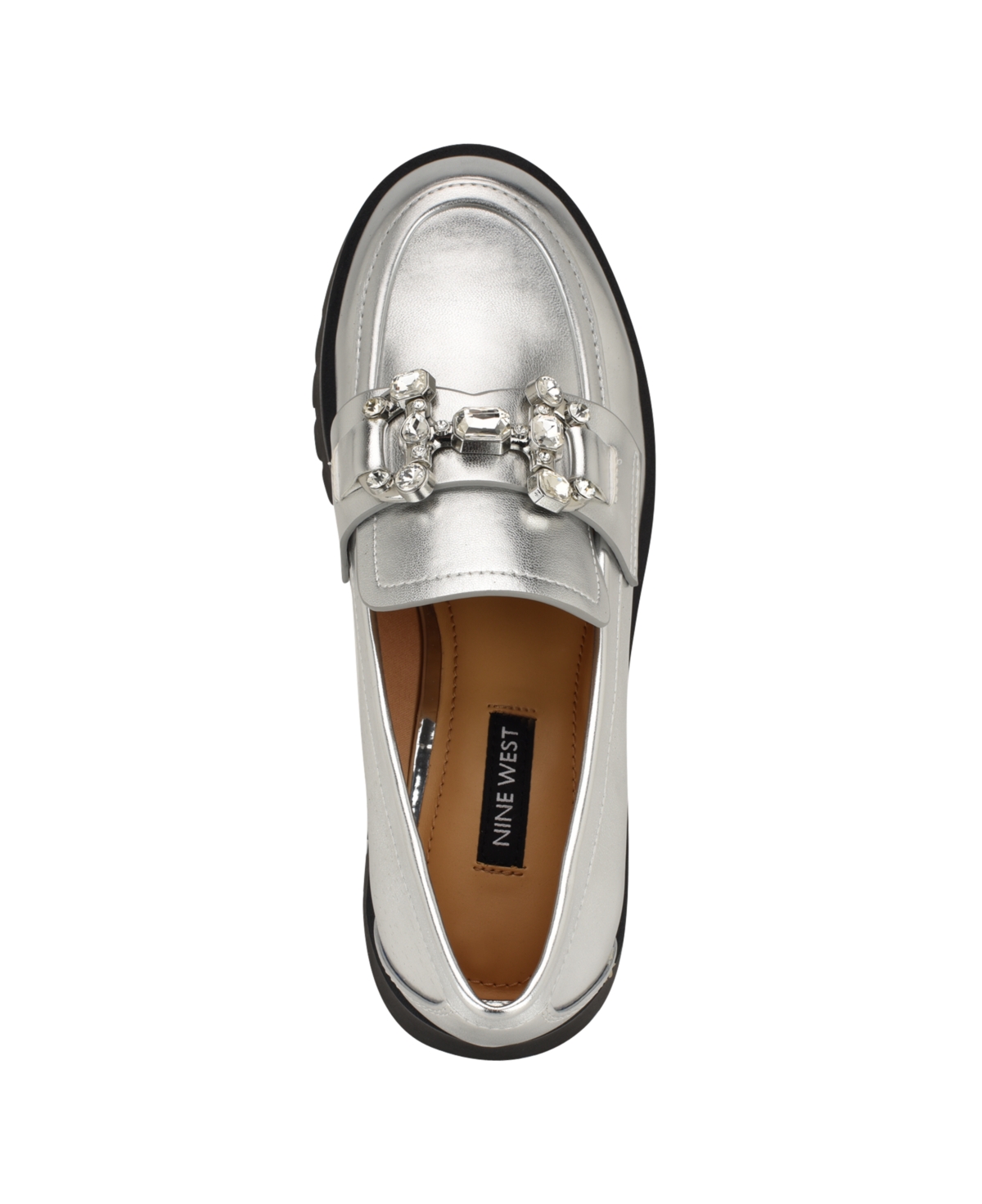 Nine West Women's Glammy Lug Sole Slip-on Casual Loafers