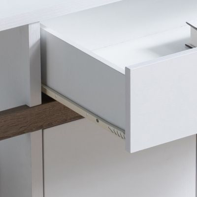 Streamdale Buffet White Dark Taupe