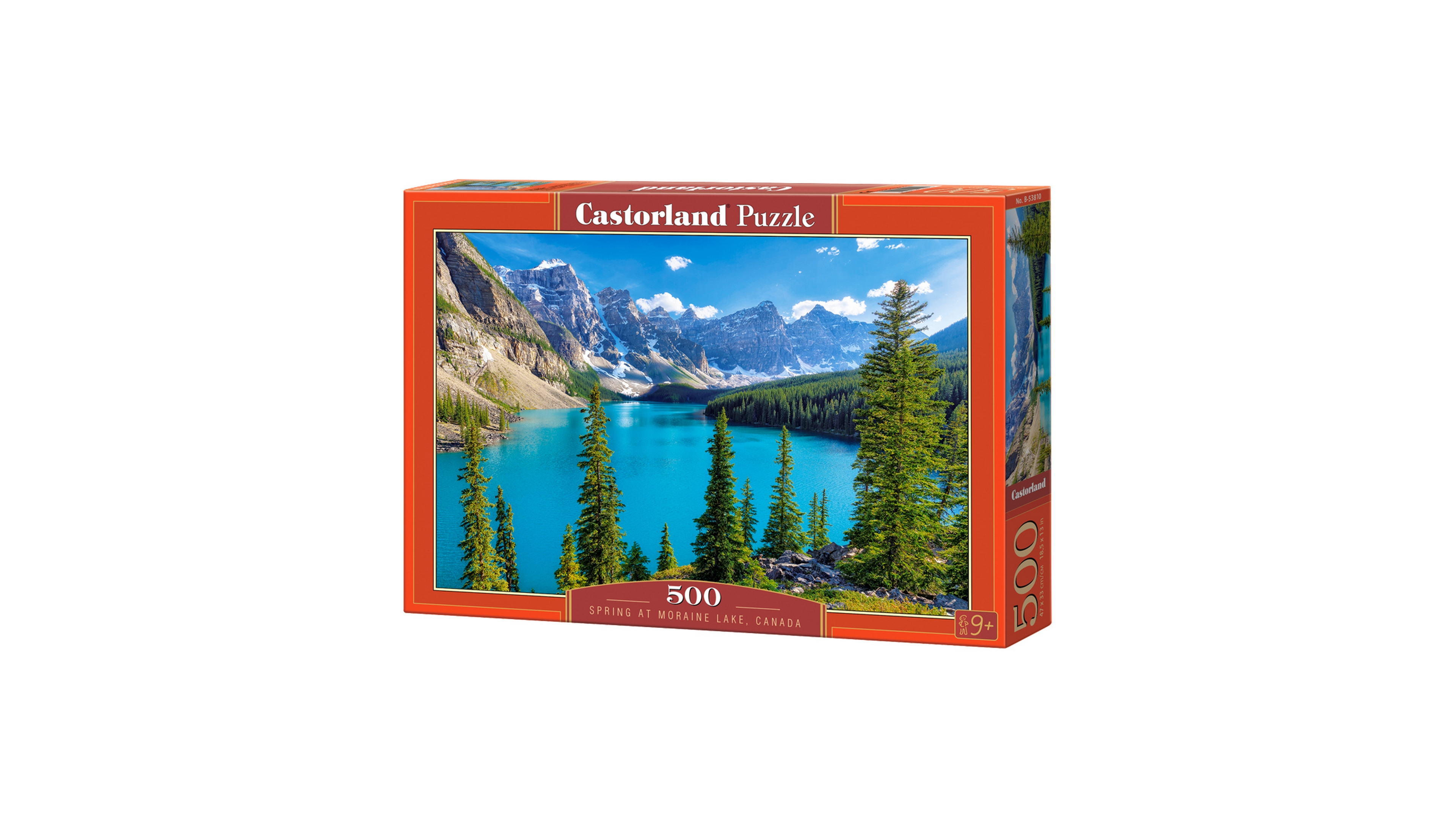 Castorland Spring at Moraine Lake, Canada 500 Piece Jigsaw Puzzle