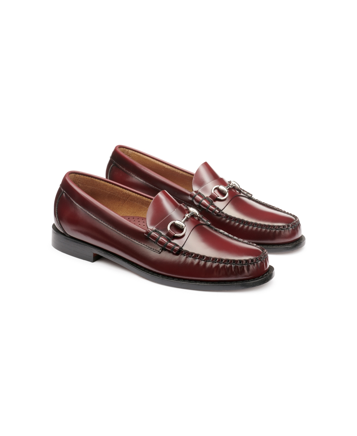 G.h.bass Men's Lincoln Weejuns Bit Loafers - Wine