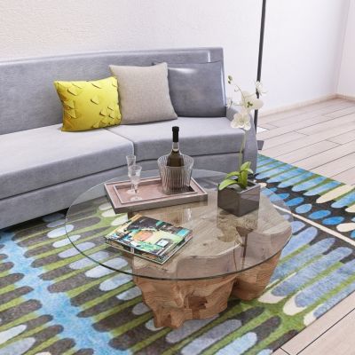 36" Tempered Glass Tabletop, 1/4" Clear