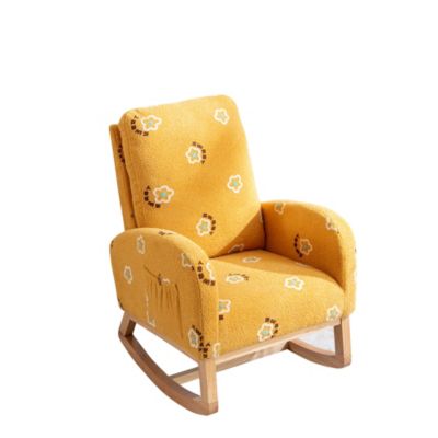 Modern Rocking Chair for Nursery & Accent