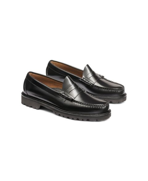 Мужские туфли G.H.BASS Larson Lug Weejuns® Penny, цвет: Чёрный