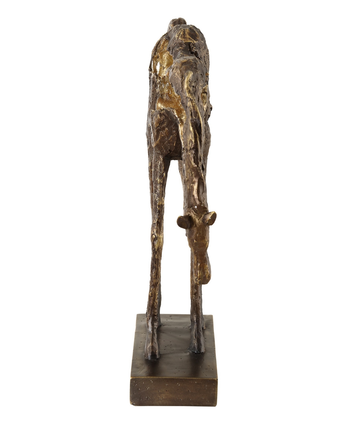 Uttermost Openly Grazing, Sculpture In Bronze