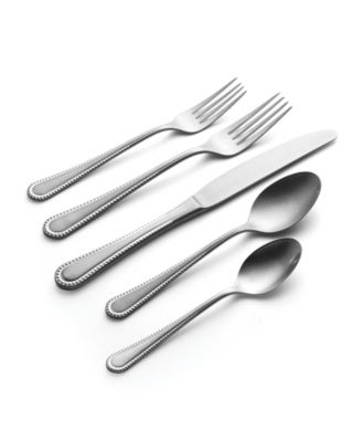 Hartwell Tumbled 42 Piece Flatware Set