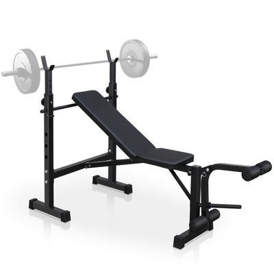 Streamdale Furniture Olympic Weight Bench Bench Press Set With Squat Rack And Bench For Home Gym Full Body Workout Macy s