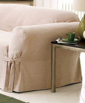 Sure Fit Soft Faux Suede Sofa Slipcover