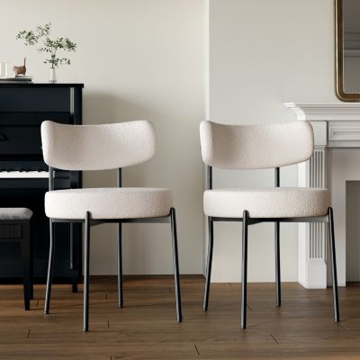 Set of 2 Mid Century Dining Chairs