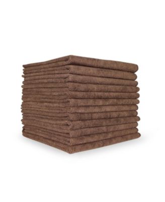 Smart Choice Microfiber Cloths (12 Pack), 16x16, 49gm, Multi-Purpose, Reusable, Color Options