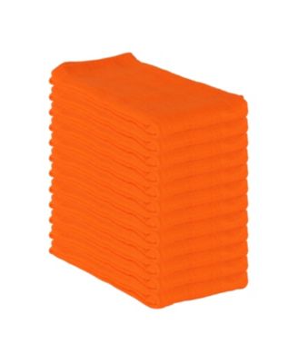 Huck Cotton Multi-Purpose, Reusable 12 Pack Cleaning Towels, 16x26